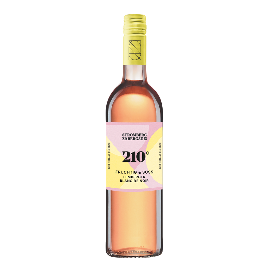 210° Erkundung FRUCHTIG & SÜSS  Lemberger Blanc de Noir süß