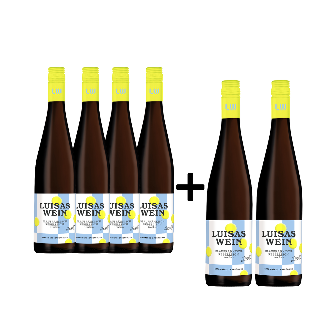 4+2 Luisas Wein Blaufränkisch trocken