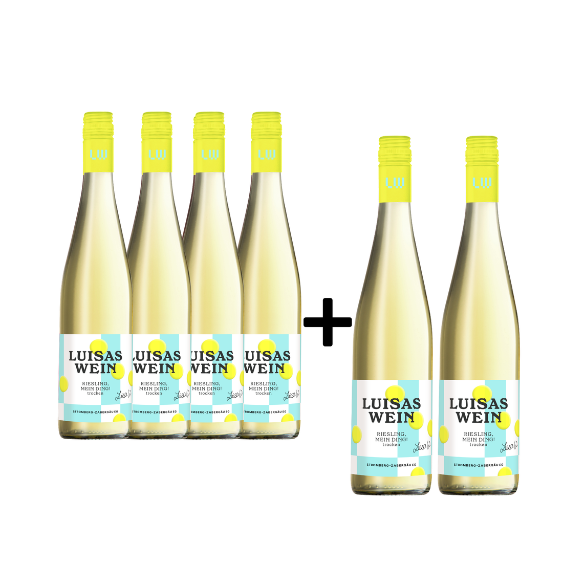 4+2 Luisas Wein Riesling trocken