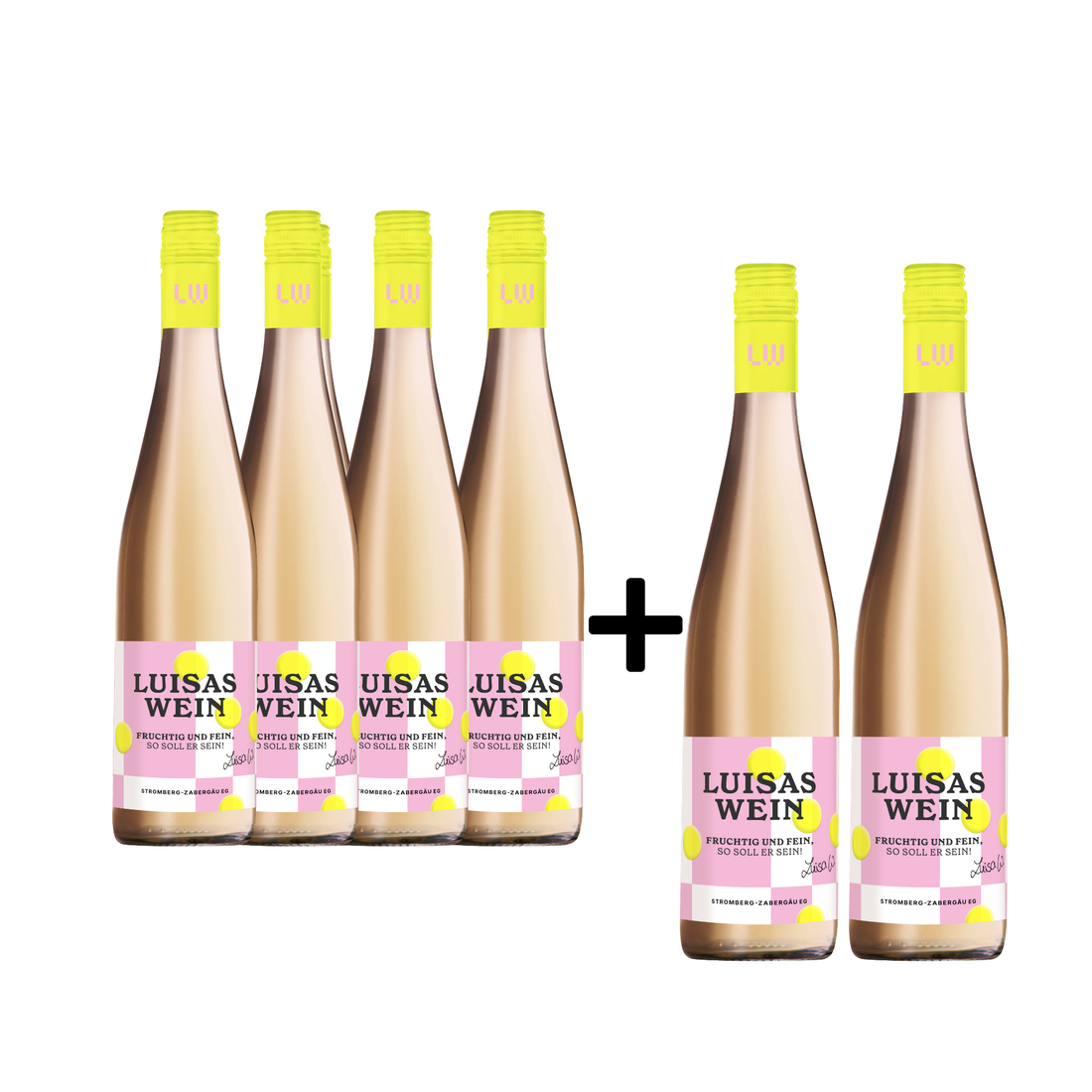 4+2 Luisas Wein Rosé Cuvée