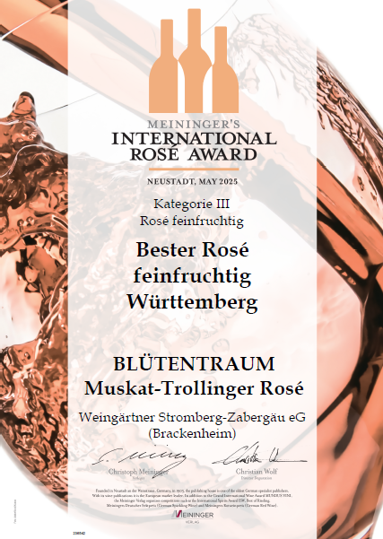 BLÜTENTRAUM </br>Muskat-Trollinger Rosé